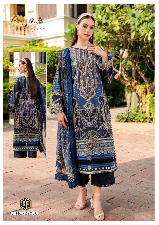 Alija B Vol 29 By Keval Pure Cotton Pakistani Dress Material Wholesale Price In surat